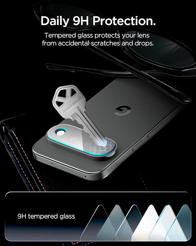 Spigen Glas.tR EZ FIT Pro Optik Camera Lens Protector for Pixel 11 Pro - Image 3