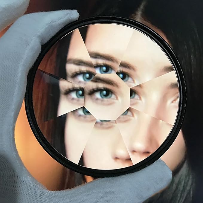 Photography Special Effects Filters Foreground Blur 77mm 8-Sided Kaleidoscope Glass Prism SLR Accessories - Image 6