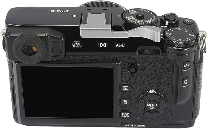 Haoge THB-XS Metal Hot Shoe Thumb Up Rest Hand Grip for Fujifilm Fuji FinePix X100F X100V X-Pro2 XPro2 X-Pro3 XPro3 Camera Silver - Image 5