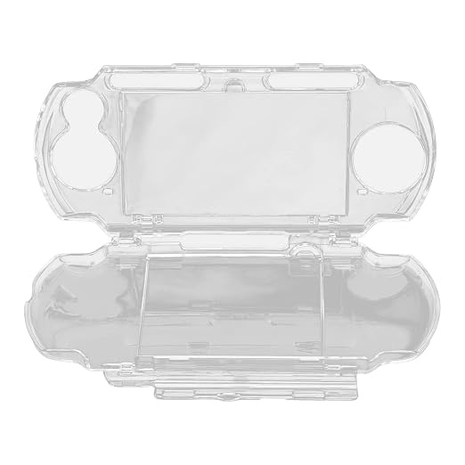 CYSFETENA Clear Hard Case Cover Compatible with PSP 3000 /2000 - Replacement Transparent Slim Anti-Scratch PSP 3000 2000 Full Protective Crystal Clear Housing Case - Image 8