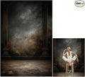 6x9ft Dark Vintage Photography Backdrops Portrait Photo Backdrop Wedding Bridal Show Birthday Background for Studio Props by HMTFOTO