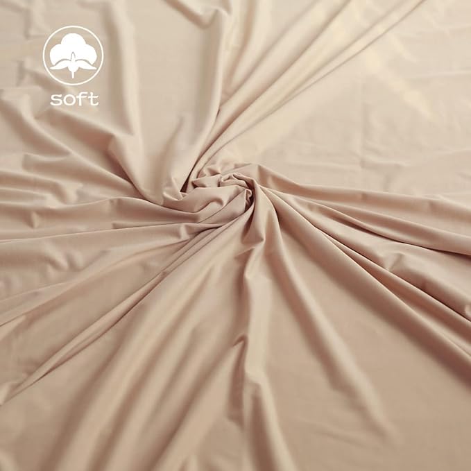 Orraphtstu Newborn Photography Posing Fabric Baby Beanbag Backdrop Props Stretch Blanket for Professional Studio Photoshoot (Beige) - Image 2