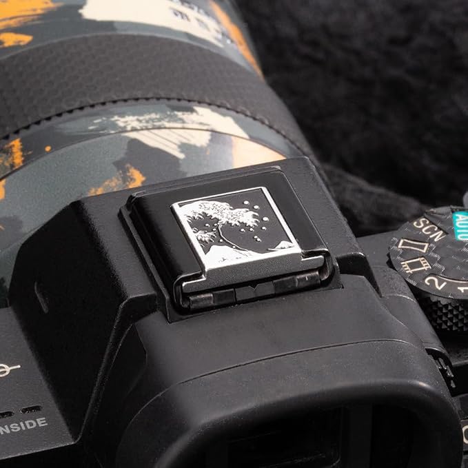 Kanagawa Wave Pattern Camera Metal Hot Shoe Cover for Sony A1 A7C A7CR A7CII A7R A7M2 A7M3 A6700 A6600 A6500 A6400 A6300 (Aluminum Alloy-for Sony) - Image 5