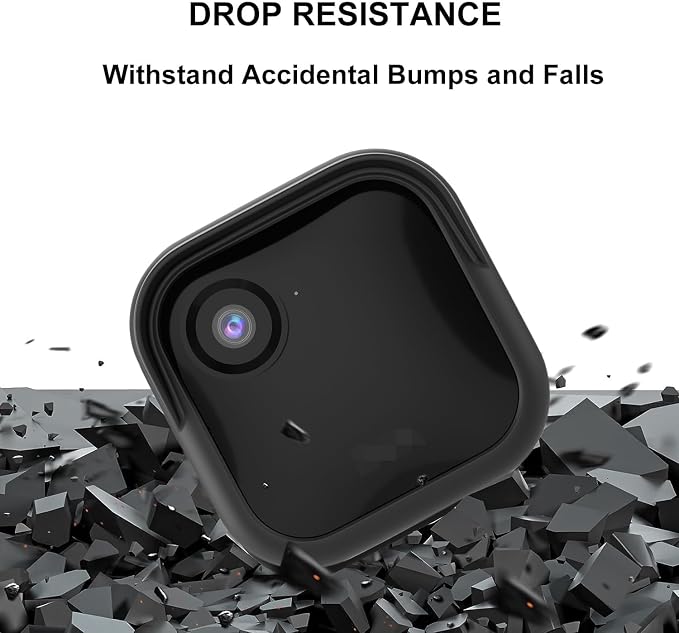 Silicone Case Cover for All-New Blink Outdoor 4 (4th Gen), Weatherproof Protective Skin Cover with Hat Brim, 6 Pack, Black | Weatherproof Protective Skin Cover with Hat Brim for All-New Blink Outdoor 4 & 2K Smart Security Camera - Image 4