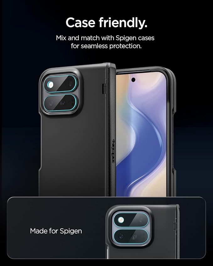 Spigen Glas.tR EZ FIT Pro Optik Camera Lens Protector for Pixel 11 Pro Fold - Image 7