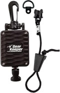 Gear Keeper CB Mic Keeper - Retractable Mic Holder for CB Radio | USA made CB mic holder, aluminum housing, snap clip mount, lanyard & mounting hardware included, 29" reach, 9oz retraction by GearKeeper