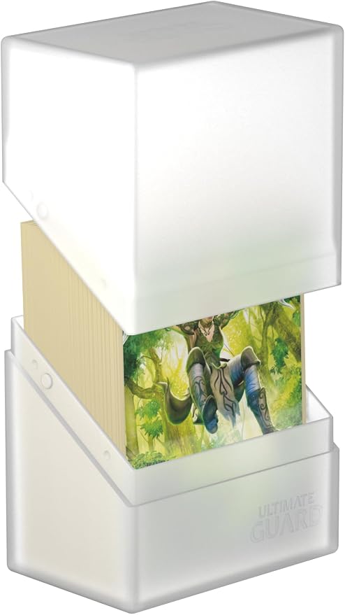Ultimate Guard Boulder 60+ Classic, Deck Case for 60 Double-Sleeved TCG Cards, Frosted, Secure & Durable Storage for Trading Card Games, Soft-Touch Finish - Image 3