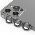 YWXTW [1 SET Camera Lens Protector Compatible with iPhone 12 Pro Max 6.7 inch, [Installation Tray] Aluminum Alloy Tempered Glass Camera Circle Cover by YWXTW