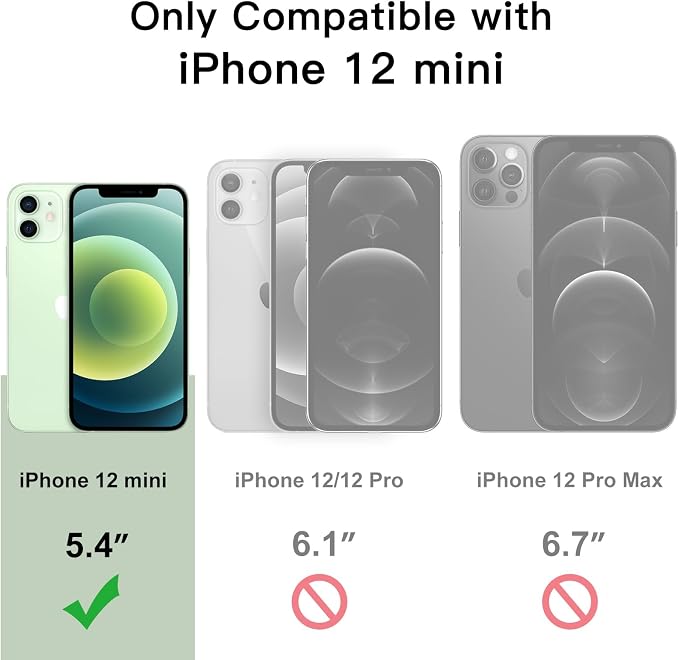 JETech Screen Protector for iPhone 12 mini, 2+2 Pack | with Camera Lens Protector, HD Clear Tempered Glass, Face ID Compatible, Anti-Scratch Protection - Image 3