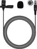 Lavalier Lapel Microphone Compatible with Shure KCX, PGX, BLX, SLX, GLX, ULX, QLX, FP, L1, LX1, SC1, U1, UC1, UT1, T1 Wireless Transmitter Unidirectional Condenser Mic (Mini XLR TA4F 4 Pin Plug) by NewTH