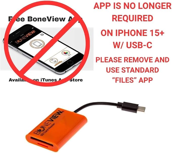 Trail Camera Viewer for iPhone, Corded SD Memory Card Reader Plays Video & Photo on All Apple iOS iPad Tablets and iPhone Model Smartphones (iPhone 15 or Later) - Image 2