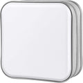 Siveit DVD Case CD Case Holders DVD Binder Wallet Hard Plastic 48 Capacity CD/DVD Disc Cases Storage Binder for Car Home Office Travel (White) by Siveit