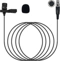 Lavalier Lapel Microphone Compatible with AKG Wireless Transmitter Unidirectional Condenser Mic (Mini XLR 3 Pin TA3F Plug only for AKG) by NewTH