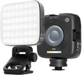 NEEWER Entry Level Version Magnetic LED Camera Light, 96 LEDs Bi Color Small Clip On Panel Light, 2000mAh 3000K-9000K CRI80+, 3 Cold Shoes 1/4" Thread for Tripod, Video Recording Selfie Lighting, N96 by Neewer