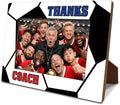 Thanks Coach Photo Frame, Soccer Picture Frame, Sports Themed Decor Tabletop Display Frames for Players and Coaches, Gift to Soccer Enthusiasts for 4x6 Inches Photos by Unknown