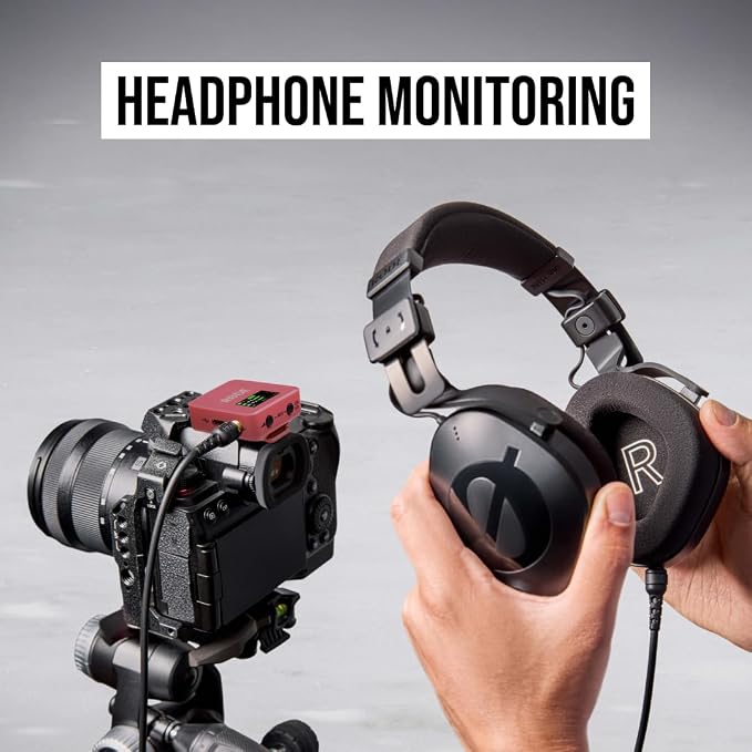 RØDE Wireless GO (Gen 3) – Compact Wireless Mic – Pristine Audio, 32-bit Float Recording, Automatic Level Control, for Phones, Cameras and Computers (Rose) - Image 5
