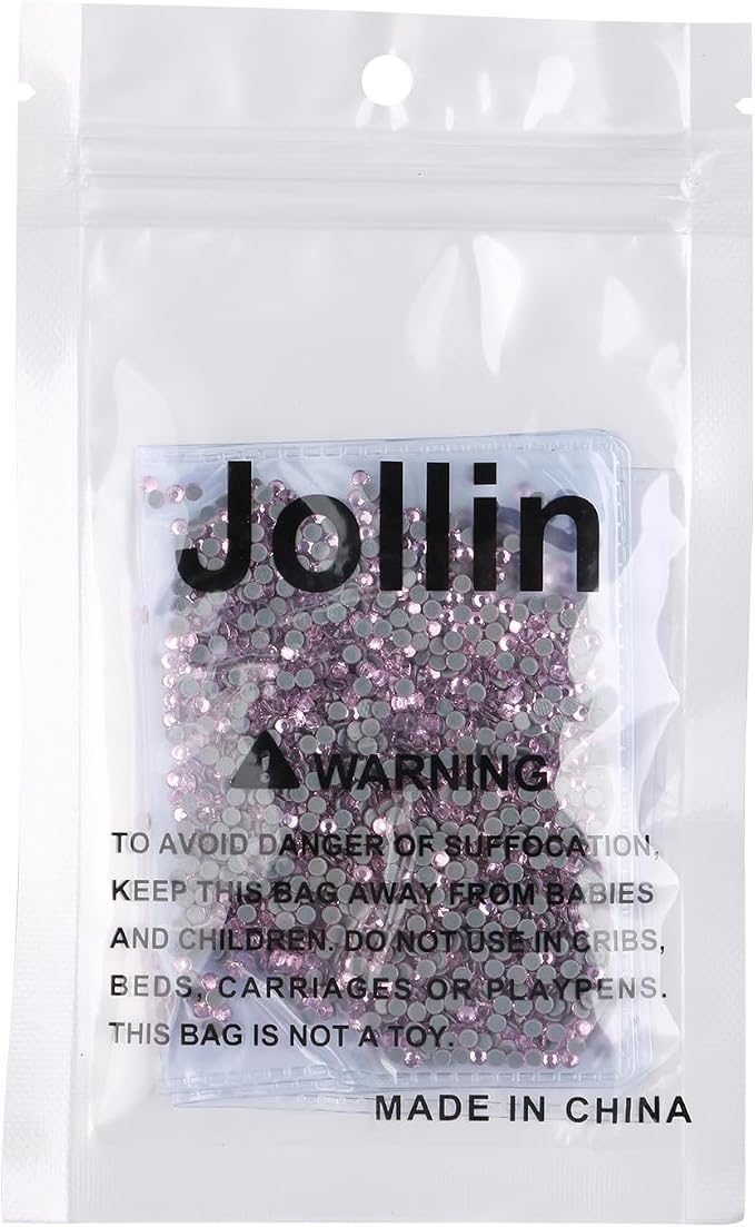 Jollin Hotfix Rhinestones Flatback Crystal Gems 2.4mm SS8, Pink | 2880pcs Hot Fix Crystals Glass Rhinestones for Bedazzling, Crafting, Clothes, Shoes & Accessories DIY Decoration - Image 6
