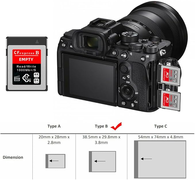 CFexpress Type-B to NVME 2230 Memory Card Kit Case CFE CFB NGFF M-Key Adapter Compatible with XS Camera 8K RAW PCIe Expansion - Image 7