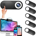 Webcam Cover Slide, Ultra Thin Round Hole Laptop Camera Cover Slide Blocker for Computer MacBook Pro iMac PC Tablet Notebook Surface Pro Echo Show Camera, Ultra Thin Privacy Protector（6 pack） by BARTER+KINGS
