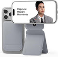 MOFT Phone Tripod Stand, Portable Selfie Stick for iPhone, Mulit-Angle | Pocket Size | Strong Magnets l MOVAS Leather | Magsafe Compatible | Easy to Charge | Stylish |For Content Creators by MOFT