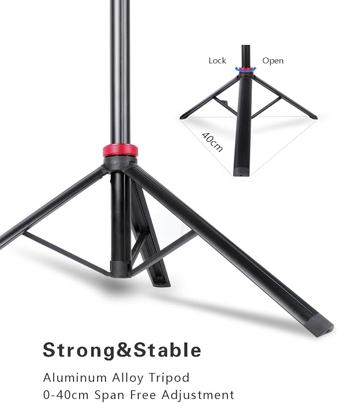 80" Tripod & Selfie Stick with Adapter for DJI Osmo Pocket 3 4 | Expandable Selfie Stick Tripod with 1/4" Screw Connection, For Osmo Pocket 3 4 Accessories - Image 4