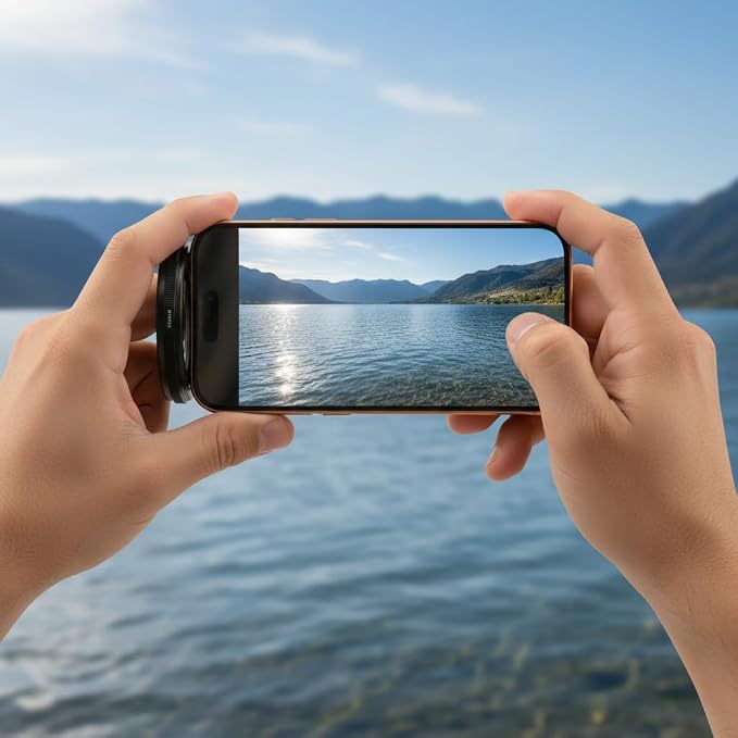 Magnetic CPL Filter for iPhone 17-13 Pro Max, 67mm, Anti-Glare Lens | 67mm Polarizing Filter, Glass Optics, Quick Mount, Foldable Stand, Reduce Reflection, Enhance Color, Ideal for Photography - Image 5