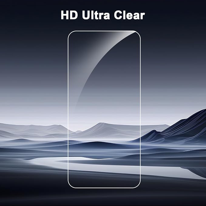 SIBEITU Screen Protector + Camera Lens Protector for iPhone 15 Pro 6.1 Inch | 3 Pack Screen Tempered Glass + 3 Pack Camera Lens, HD Clear 9H Hardness, Scratch Resistant, Sensor Protection, Case Friendly - Image 5
