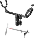 NEEWER Mic Boom Pole Support Holder with 5/8" Stud for Light Stand Boom Arm C Stand, Metal Nonslip DSLR Video Microphone Shotgun Mount Adapter, -15°/+30° Tilt, Max Load: 17.6lb/8kg, CM-NA-2 | For C Stand, Metal, Nonslip DSLR Video Microphone Shotgun Mo... by Neewer