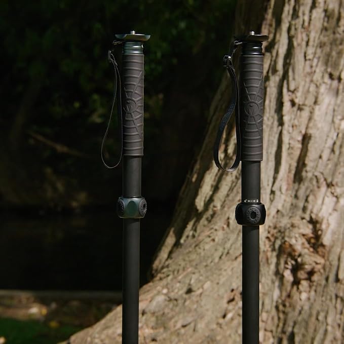 3 Legged Thing Legends Alana Carbon Fibre Monopod - Travel-Friendly Camera Monopod for Professional Photographers & Videographers (ALANAGREY) - Image 2