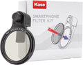 Kase 58mm Magnetic Phone CPL Filter, Circular Polarizer Lens Filter with Quick-Snap Clip, Smartphone Camera Filter for iPhone & Android, Mobile Photography, Travel, Vlogging & Video Recording by KaseFilter