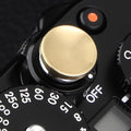 Exquisite Copper Concave Shutter Release Button for Fujifilm XE5 GFX100RF XM5 X-T5 X-T4 X-T3 X-T30 X- X-T20 X-PRO3 X100VI X100V X-E4 X-E3 for Leica Q3 M10 for Sony RX1 R etc,Diameter 0.47in by Leftfoto