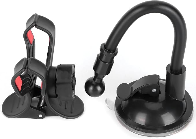 Suction Cup Mount,360 Degree Rotation Removable Panel Holder for Guitar Microphone Camera Use - Image 6