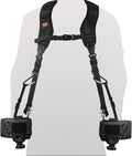 Camera Strap Double Shoulder Camera Strap Harness Quick Release Adjustable Dual Camera Tether Strap with Safety Tether and Lens Cleaning Cloth for DSLR SLR Camera by ztowoto
