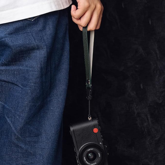 Leather Quick-Release thin camera Shoulder Strap for DSLR SLR | Genuine leather 1cm width 110cm length quick-release buckle 25g Neck Strap For Ricoh for Travel, Street, Outdoor Photography - Image 8