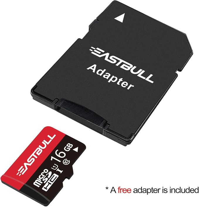 EASTBULL 16GB 10-Pack of Micro SD Card Class 10 UHS-I U1 SDHC SD Cards Pack | 90MB/s Full HD Video Memory Cards 16G for Surveillance Security Cam (10 Units, 2 Adapters) - Image 4