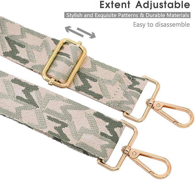 Replacement Purse Strap Shoulder Strap Adjustable Crossbody Strap for Women Crossbody Wide Shoulder Bag - Image 4