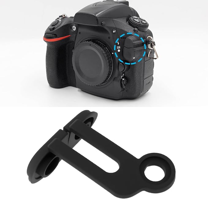 SING F LTD Cameras Signal Port Protection Cap for Sync Terminal 10 Pin Rubber Interface Cover Compatible with Nikon D800 D800E D810 - Image 3
