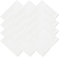 uxcell 12 Pcs Microfiber Cleaning Cloth for Glasses, 8 x 8 Inch Eyeglass Cleaning Cloth, Glasses Cleaner Wipes for Electronics Lenses Screens Cameras Cell Phones, Light White by uxcell