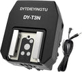 DY-T3N for Nikon Camera Flash hot Shoe Converter Adapter, Small Flash Godox iT30 im20/30, Height-Increasing Multi-Flash Trigger, Extended Body Universal Accessory (DY-T3N N01) by DYTDIEYINGTU