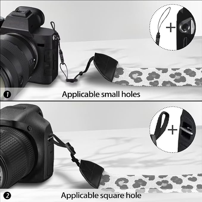Coldinair Black Adjustable Camera Strap Universal Neck & Shoulder Soft Padded Strap for All DSLR Cameras,Binoculars - Image 5