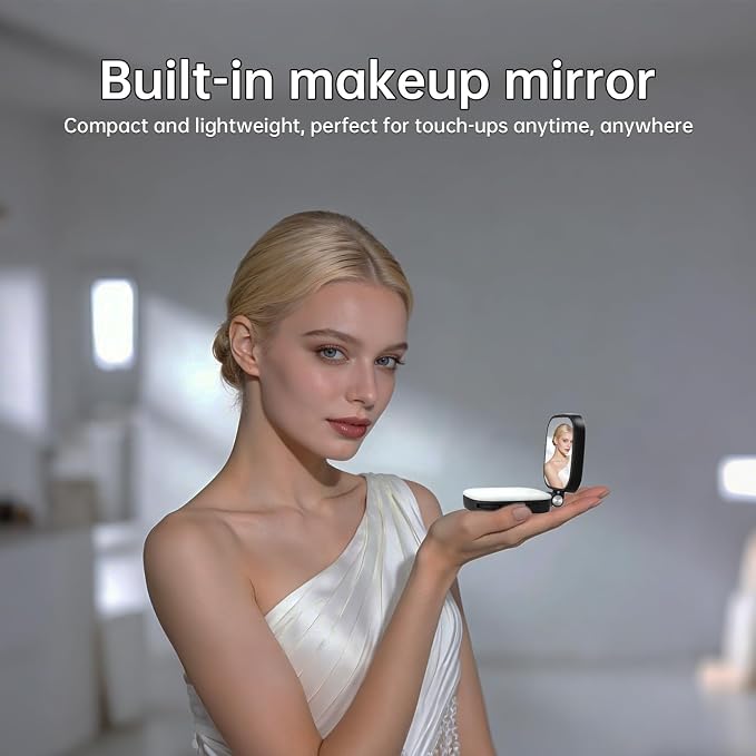Suptig Magnetic Selfie Light, Selfie Light Phone Light Compatible for iPhone Magsafe, RGB 360° LED Ring Light for Phone with Mirror for Selfies/Photography/Vlog/TikTok/Video Conference - Image 9