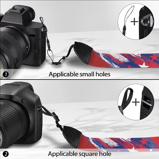 Coldinair Black Adjustable Camera Strap Universal Neck & Shoulder Soft Padded Strap for All DSLR Cameras,Binoculars - Image 5