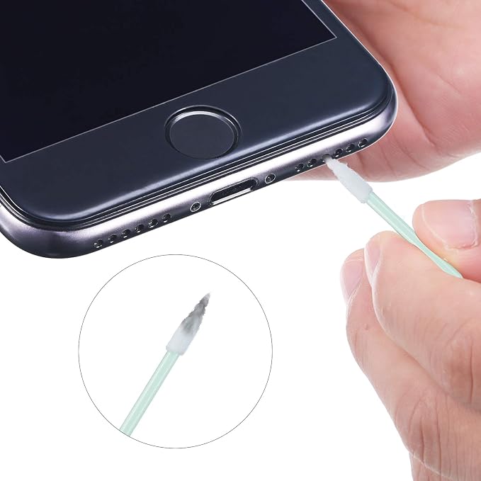 Tatuo 16 Pcs Cell Phone Cleaning Kit USB Charging Port Dust Plugs and Speaker Headphone Jack Camera Cleaning Brush Set for Daily Phone Clean Protect Task - Image 4