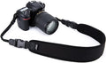 JJC DSLR Camera Neck Strap, Neoprene Shoulder Strap for Canon Nikon Sony | Camera Strap with Quick Release, Adjustable, for Canon Rebel T7 EOS R50 R6 R5 5D 6D Nikon D850 D7500 D5600 D3500 by JJC