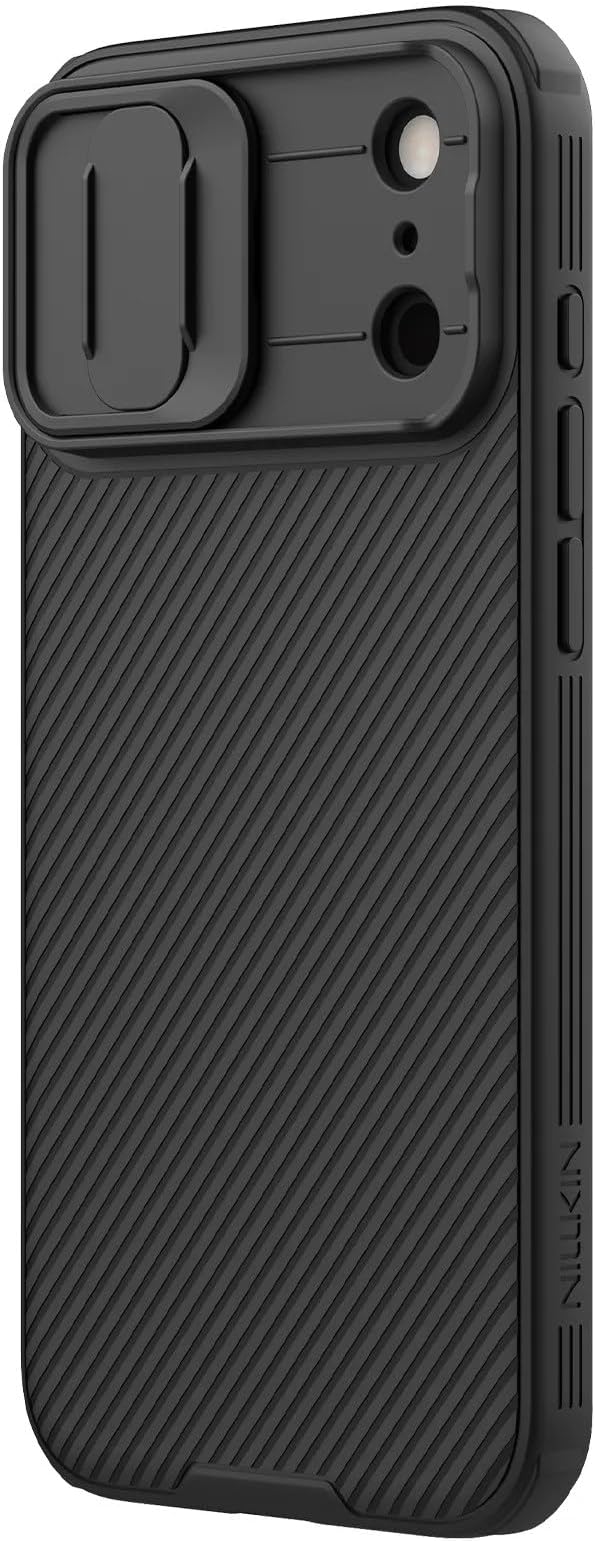 Nillkin for iPhone 17 Pro Max Case with Slide Camera Cover | Full Camera Protection | Thin Slim Fit | Shockproof Protective | Protector Privacy, Phone Case for iPhone 17 Pro Max, Black - Image 4