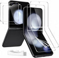 2 Pack for Samsung Galaxy Z Flip 5 Screen Protector [Not Glass] | 2 Pack Front Tempered Glass With Installation Frame,Support Fingerprint Unlock, Touch Sensitive, Anti-Scratch, Case Friendly by Unknown
