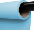 Kate Seamless Paper Backdrop for Photography Blue Photo Backdrop Paper (106.8''x32.8' Sky Blue) by KateBackdropforPhotography