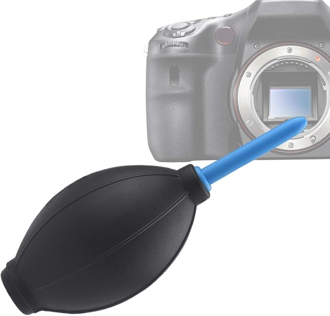 CamKix Camera Lens Cleaning Kit, Air Blower, 2-in-1 Lens Cleaning Pen | Cleaning Brush, Empty Spray Bottle, Lens Cleaning Paper Tissues and 5 Microfiber Cloths; No Liquid Included. - Image 5