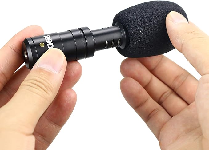 SUNMON Furry Windscreen Muff, Mic Pop Filter/Foam Wind Cover fits Rode VideoMicro Videomic Me-L Shotgun Microphone (2 PACK) - Image 5