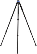 Benro Mach3 Aluminum Series 2 Tripod, 3 Section, Twist Lock Legs, Monopod Conversion, Twist Lock Legs, 15.2" Maximum Height, 26.5 lb. Load Capacity- Black (TMA27A) | Includes spiked feet, short column and case for travel, stability and storage by Benro